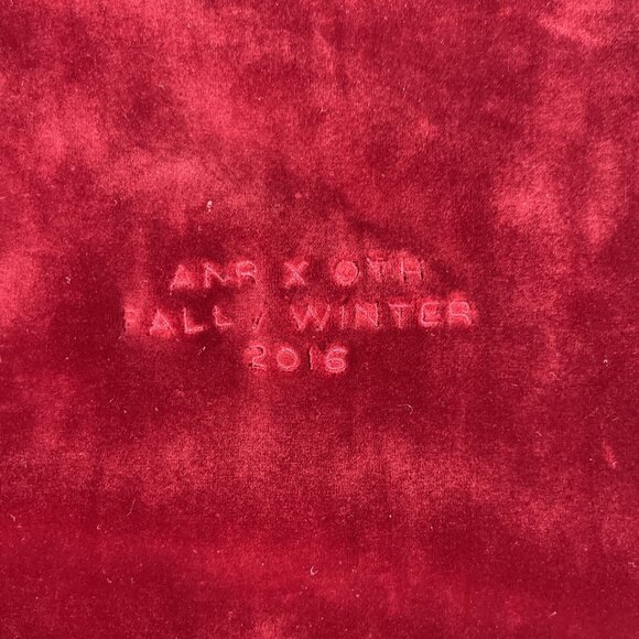 Men's Atelier New Regime ANR x OTH Red Velour Jacket T Shirt Sz L - FW2016 READ* - Picture 6 of 16